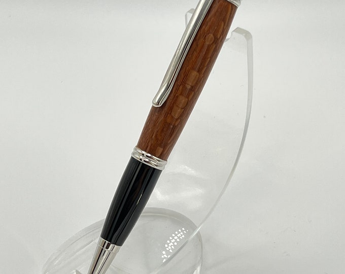 01GC - Beautiful LeopardWood Click Pen - Includes free gift box!