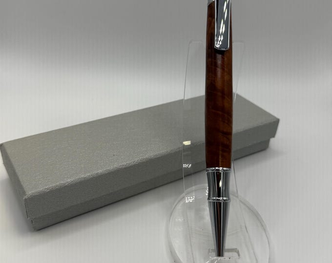 COS05 - Thuya Burl Wood Pen: One-of-a-Kind Gift