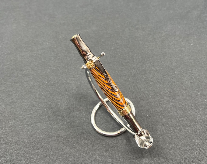 Colorful Laminated Wood Executive Ink Pen. Great Gift!