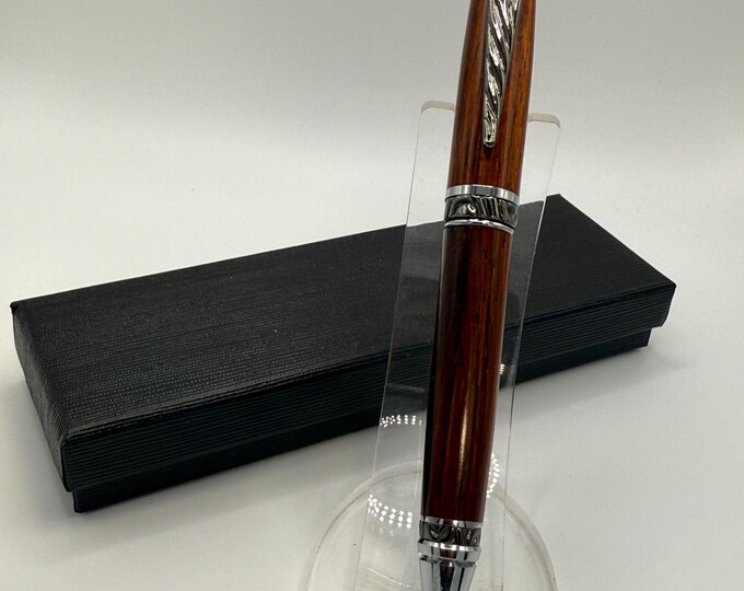 Handmade Wood Executive Ink Pen – Oklahoma Crafted