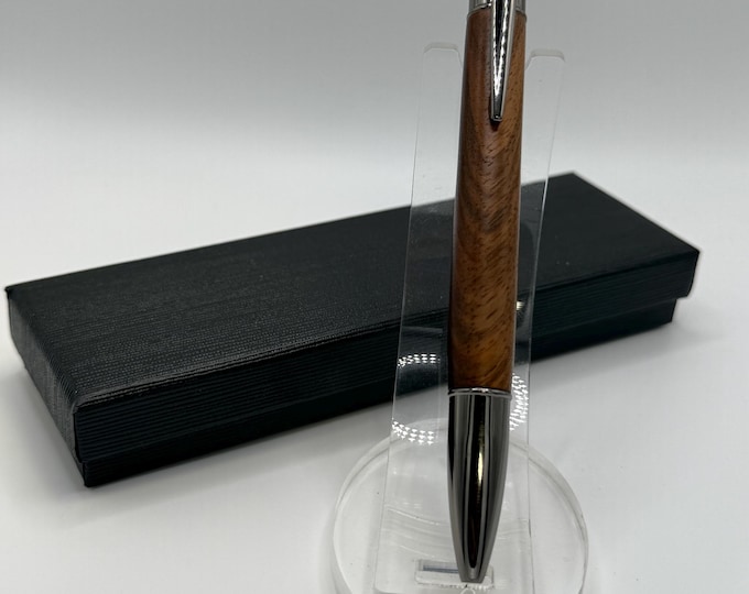 FALCON01- Handmade Rosewood Ink Pen: Unique Wood Gift