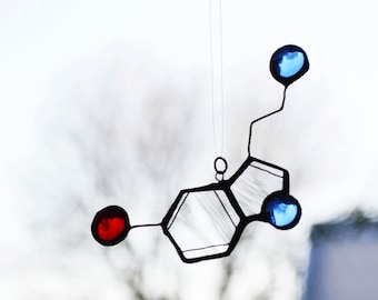 Stained Glass Suncatcher - Serotonin