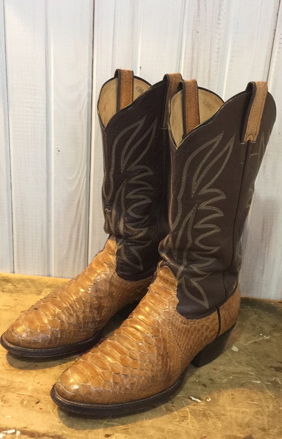 leather cowboy boots