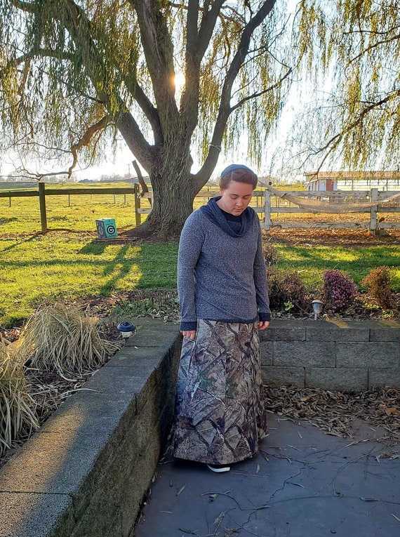 Size 16 Women Piper Skirt Modest Camo 
