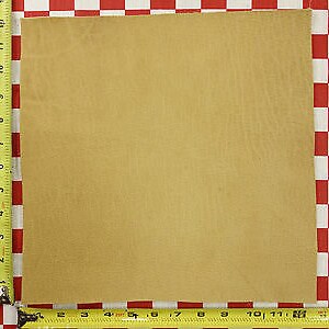 Horween natural tumbled bison 6 oz leather 12&quot;x12&quot; #a  nat. quality