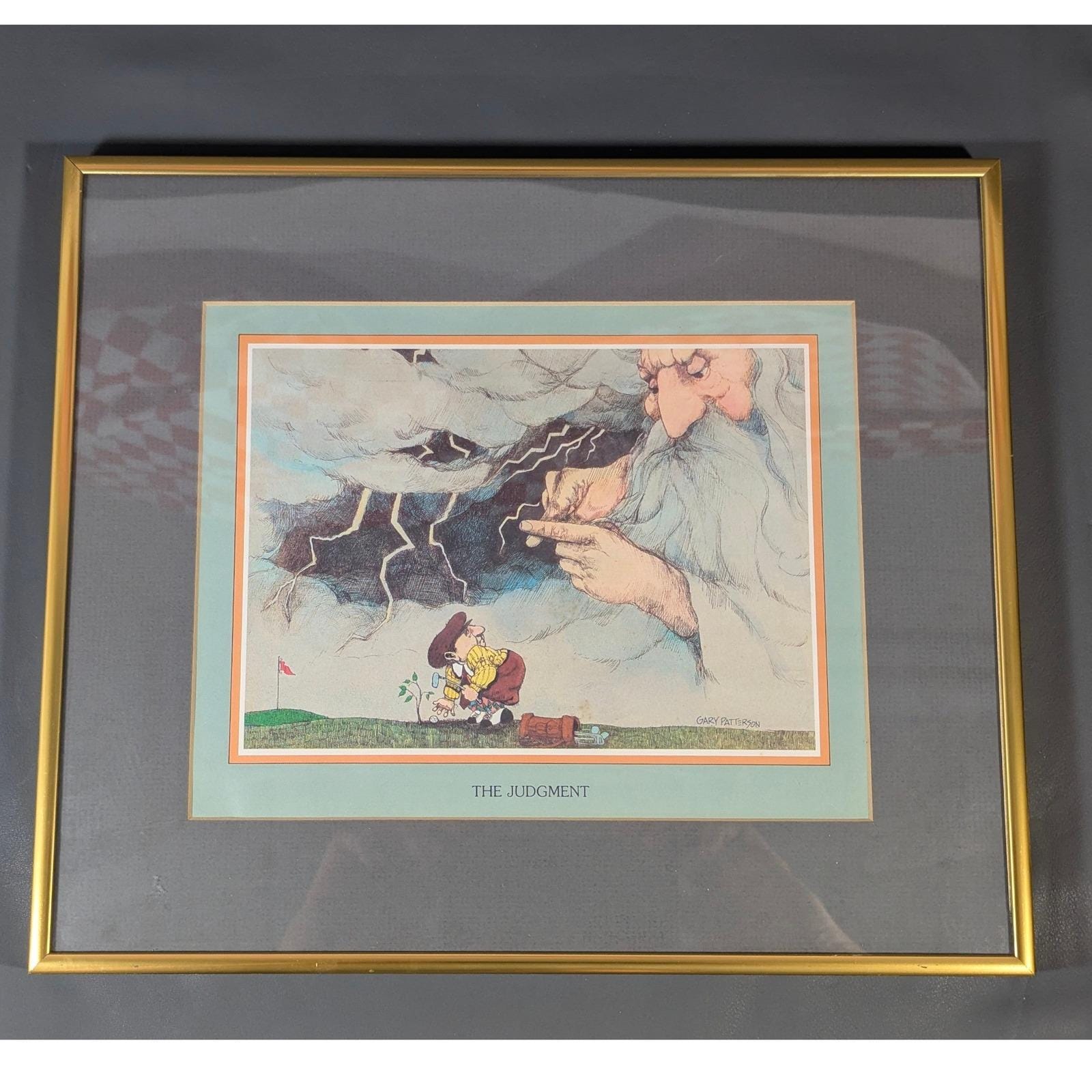 Gary Patterson Golf Framed Art - Etsy