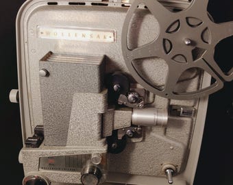 Vintage Wollensak 715 8mm Movie Projector - Chicago Made, 1958