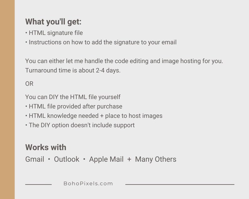 Podpis e-mail, klikalny podpis HTML e-mail, podpis Gmail, podpis Outlook, podpis Apple Mail, niestandardowy podpis e-mail, pośrednik w obrocie nieruchomościami zdjęcie 3