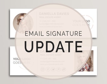 Email Signature Update/Edit or Additional Company Signatures