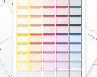 Today I am Grateful for... Daily Gratitude Printable Planner Stickers for Happy Planner, Erin Condren (EC), Kikki-K, Filofax