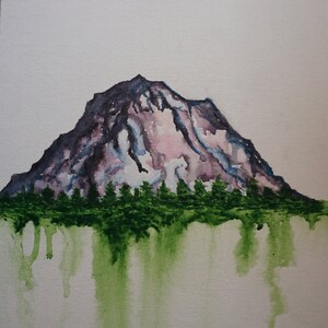 PRINT: Mt. Rainier