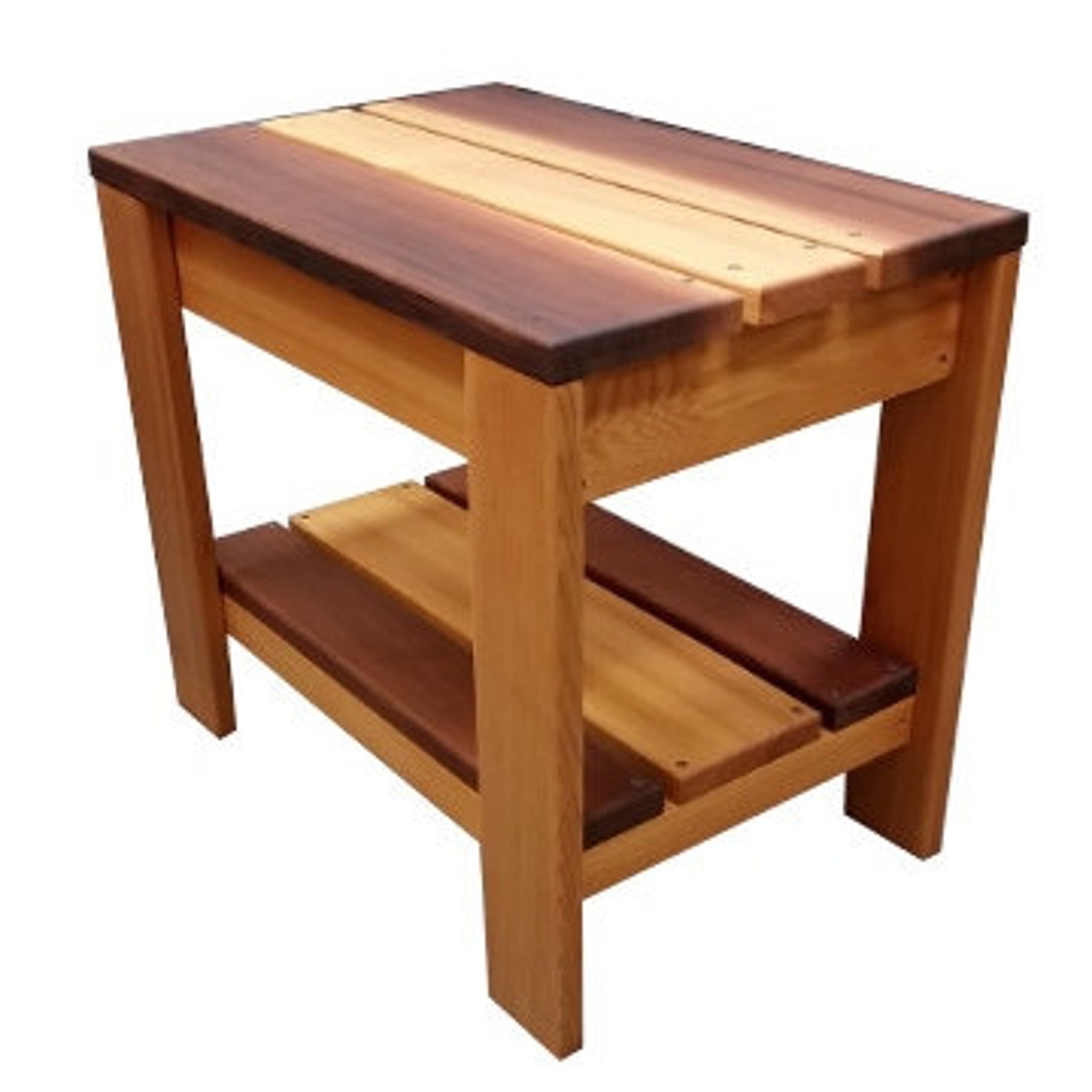 Cedar Adirondack Side Table Etsy