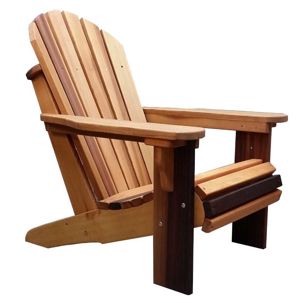 wooden adirondack chairs