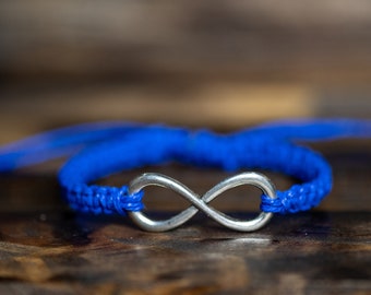 Infinity Hemp Adjustable Bracelet