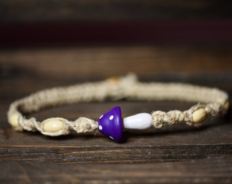 Mushroom Choker Necklace