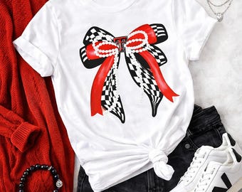 Texas Tech Bow Shirt | Red Raiders Game Day Tee