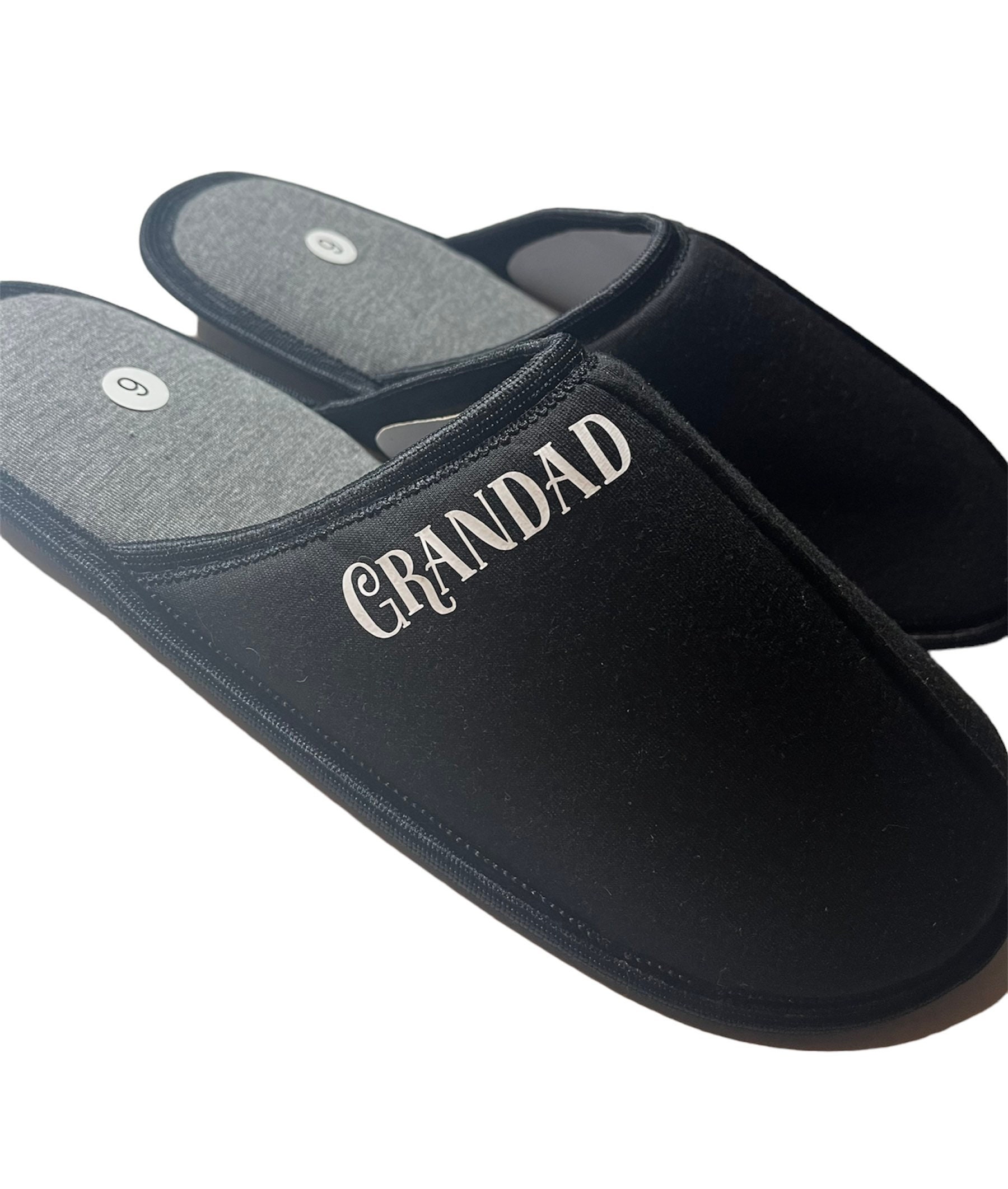 Grandad Slippers - Etsy UK