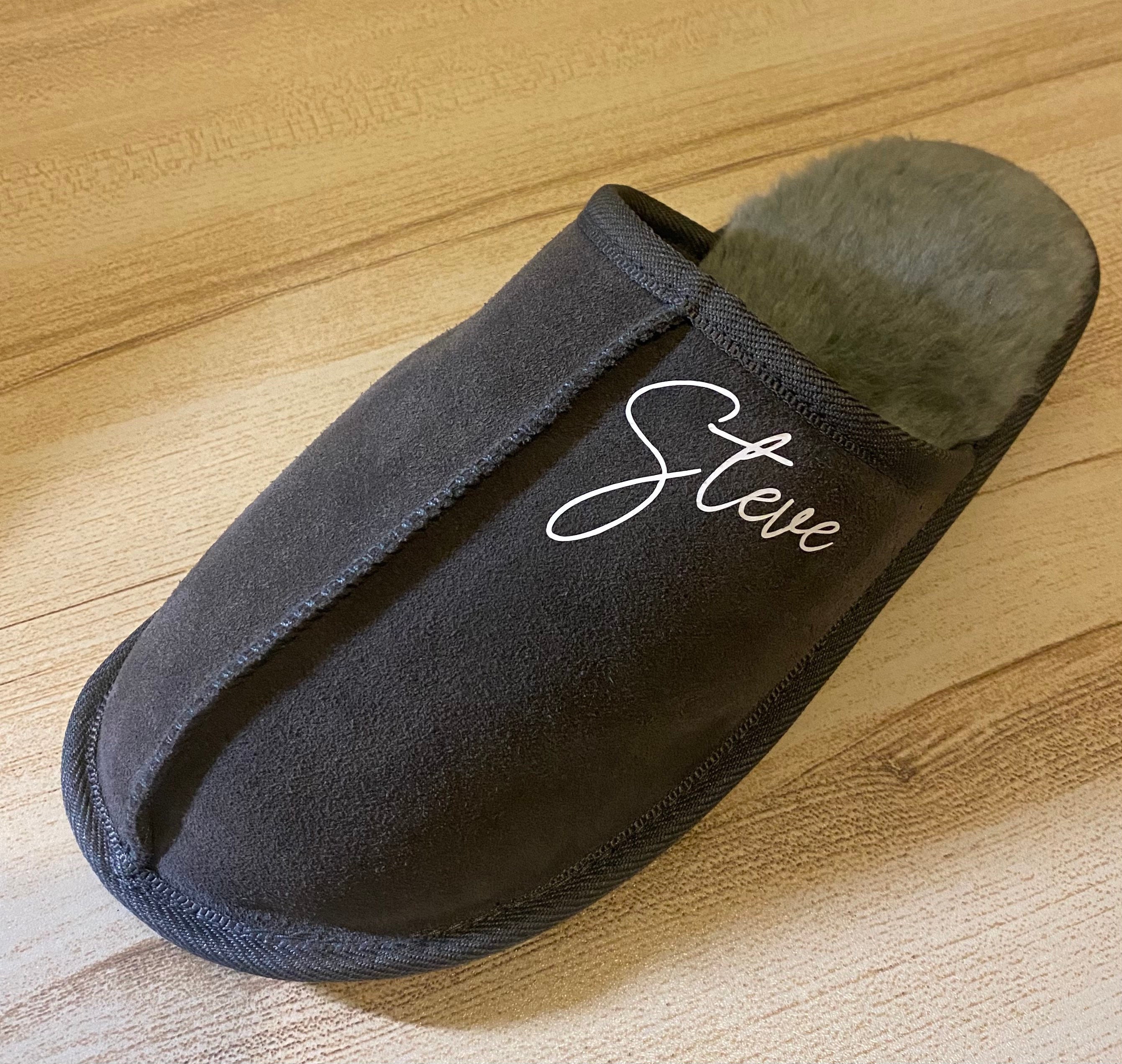 Personalised grandad slippers sale