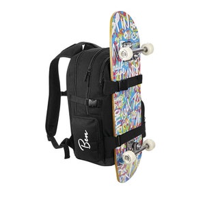 Girls Skateboarding Backpack Etsy