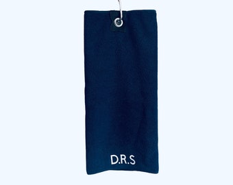 Personalised golf microfibre towel,golfers gift, golf, personalised golf gift, golf towel, Father’s Day, grandad