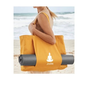 Yoga Bag, Gym Bag, Yoga, Personalised Yoga bag, Custom yoga bag, meditation bag, personalised meditation bag, christmas gift, mom gift,
