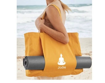 Yoga Bag, Gym Bag, Yoga, Personalised Yoga bag, Custom yoga bag, meditation bag, personalised meditation bag, christmas gift, mom gift,
