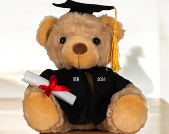 Graduation Gift, Graduation bear, 2025 Graduation, Personalised graduation bear