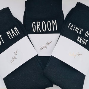 wedding socks, best man gift, father of the bride socks, wedding gifts, wedding party, wedding socks, groomsmen,