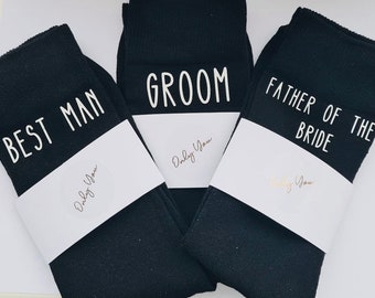 wedding socks, best man gift, father of the bride socks, wedding gifts, wedding party, wedding socks, groomsmen,