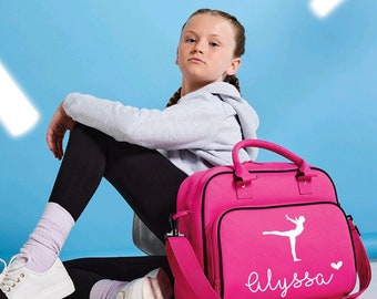 Junior gym bag, dance bag, gymnastics bag, girls gym bag, personalised gymnastics bag, girls Christmas gift