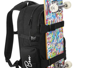 backpack skateboard laptop Skate Ruck | Carry and a chest clip with whistle helps distribute the load on longer carries. Board Bag, Skateboard Bag, Skateboard