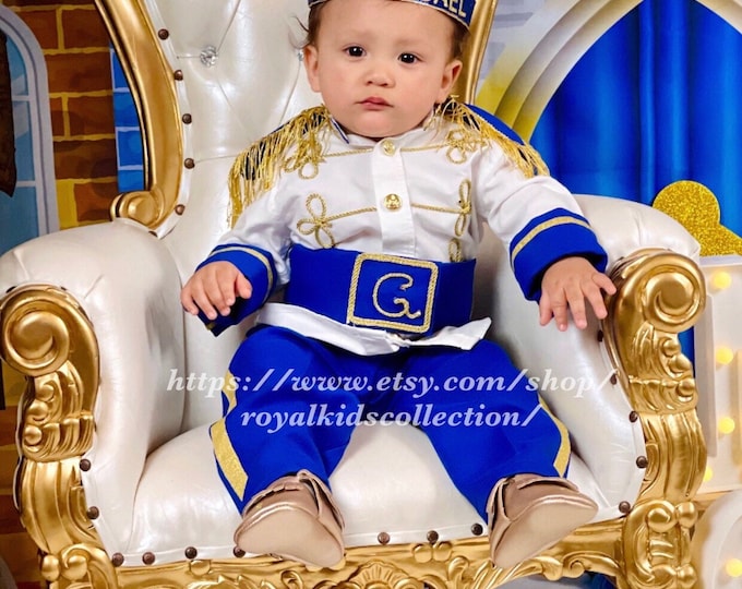 1st Birthday Baby Boy Prince Costume 2nd Birthday Etsy