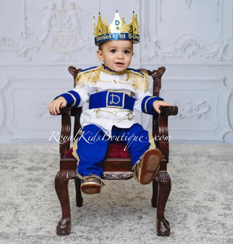Personalized Baby king costume 1st Birthday king costume 1st Etsy
