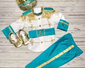 Infant Prince Charming Costume, baby king outfit, Birthday king outfit, Kids Prince Charming costume, baby king outfit ANY SIZE