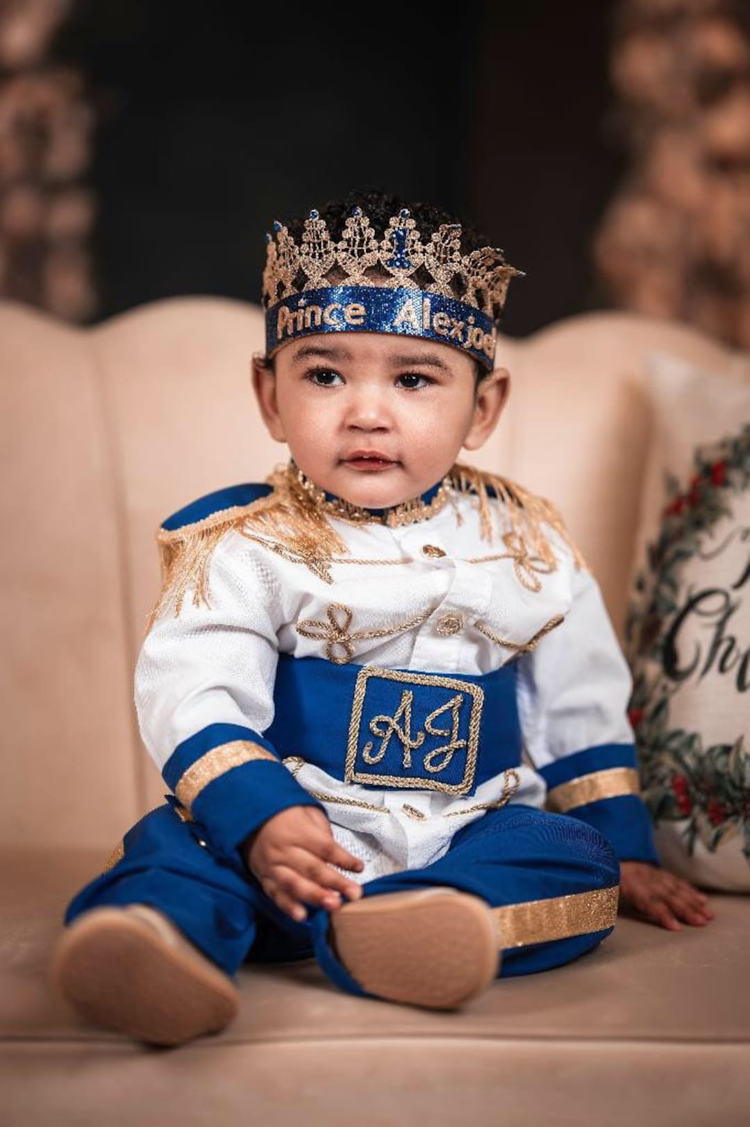 Personalized Baby King Outfit, 1st Birthday King Outfit, 1st Birthday