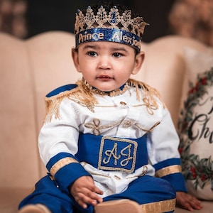Traje personalizado de Baby King disfraz de príncipe azul de | Etsy México