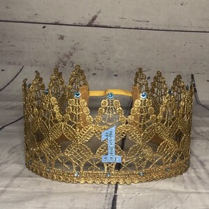 Party Baby Crown, Personalized Baby Prince Crown, 1st Birthday Crown, Kids King Crown, Royal Prince, Adjustable Crown any size, Any color image 4