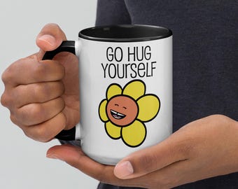 GO HUG YOURSELF 15-ounce mug