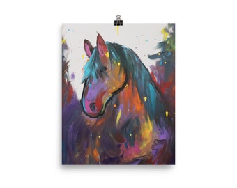 Poster Print - Whimsical Horse
