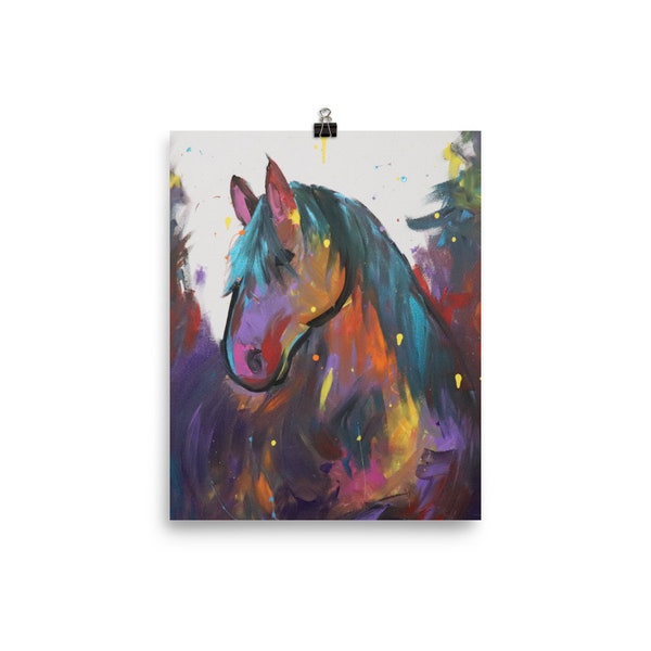 Poster Print - Whimsical Horse