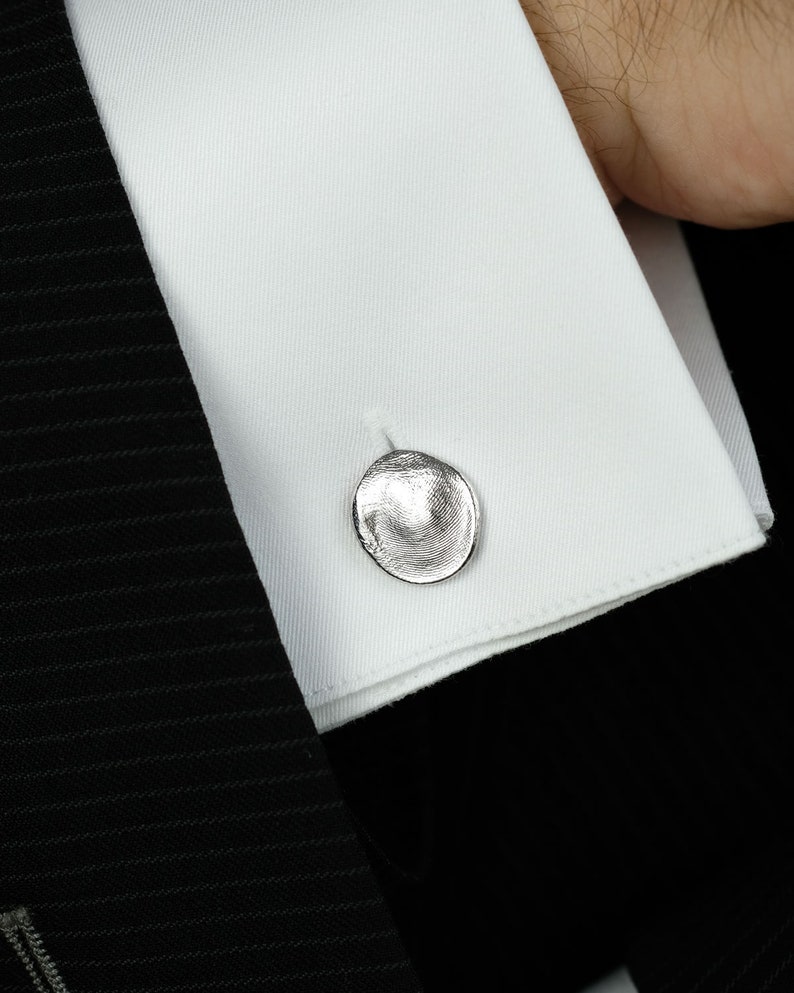 Download Father S Day Gift Baby Keepsake Jewelry Personalized Cufflinks Baby Kids Actual Fingerprints Cufflinks In Silver By Matanai Jewelry Cuff Links Tie Clips Jewelry 28digital Com Au