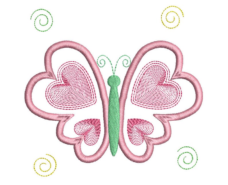 Valentine butterfly machine embroidery applique design heart  etsy Valentine butterfly machine embroidery applique design heart  etsy