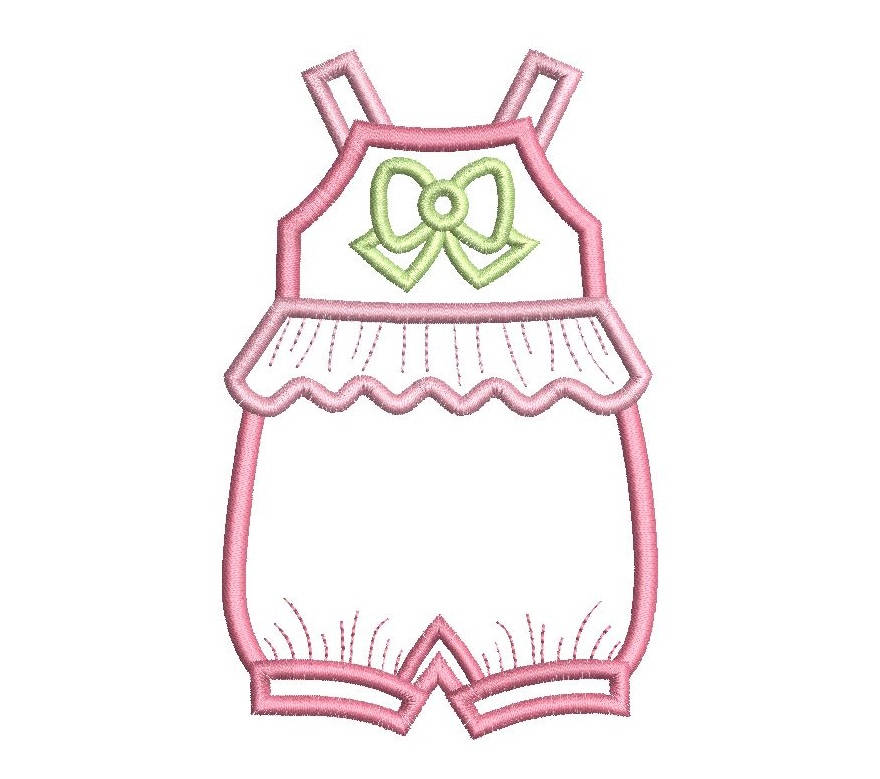 Baby Tonight Appliques Mini Dress
