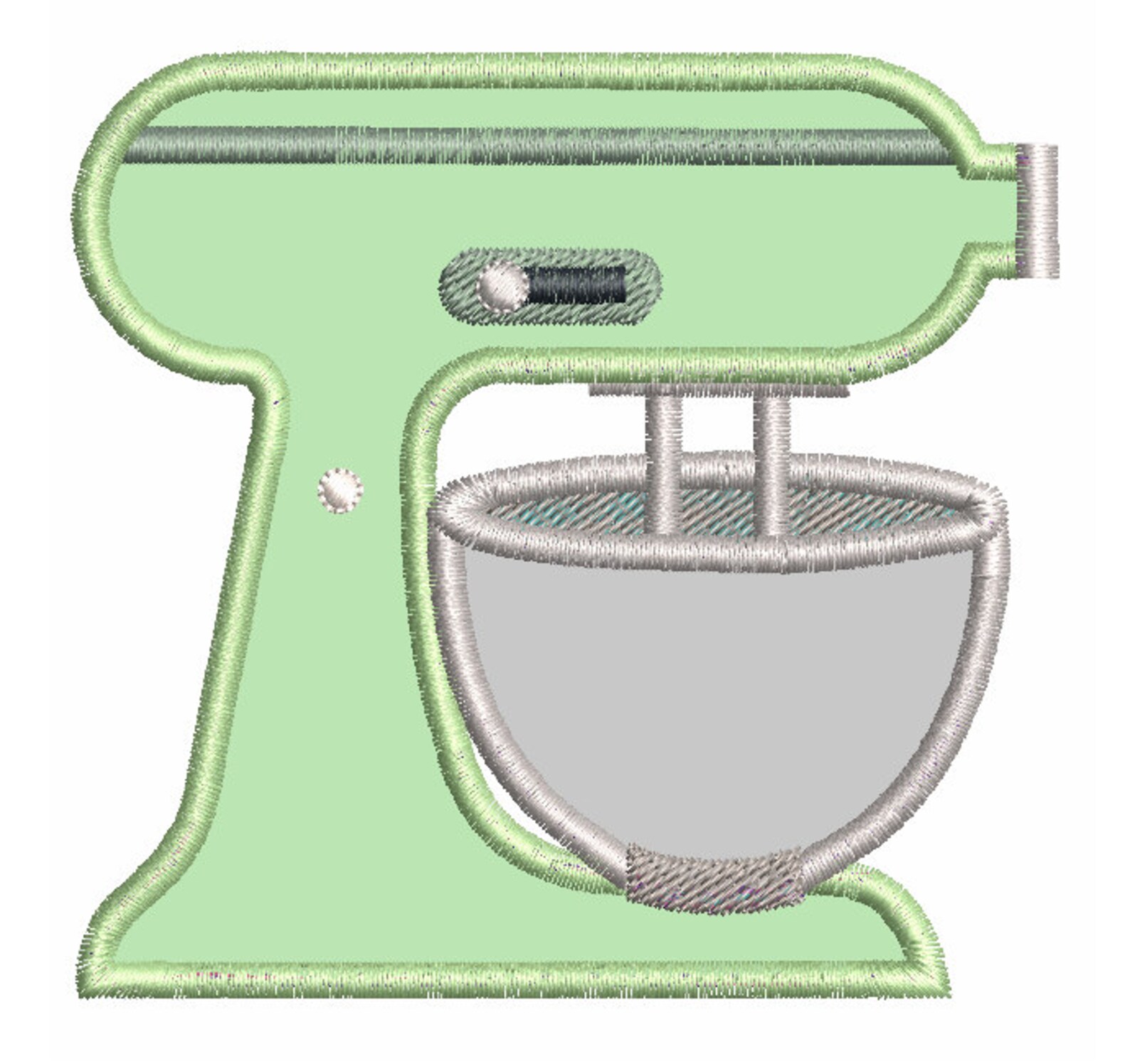 Kitchen mixer applique machine embroidery design cake mixer  etsy Kitchen mixer applique machine embroidery design cake mixer  etsy