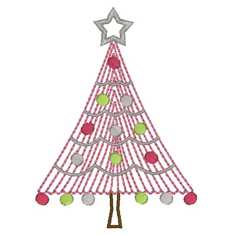 Christmas tree embroidery design christmas decoration xmas  etsy