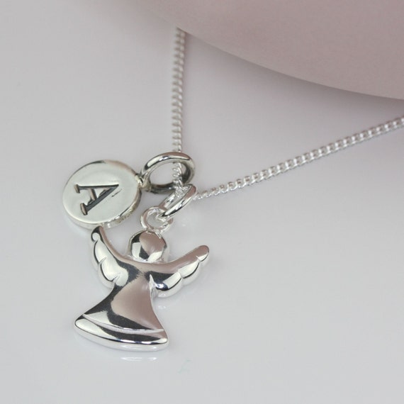 Personalised guardian shop angel jewellery