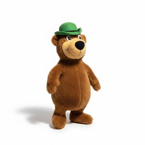 Plush Yogi Bear - Etsy