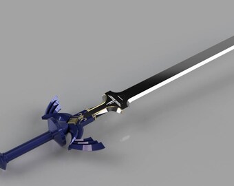 Zelda Master Sword from Breath of the Wild 3D Model STL