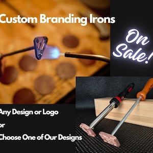 Custom Branding Iron: Personalized Wood & Leather Stamp, Electric or ...