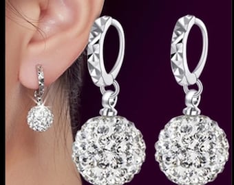 Sterling Silver Elegant Earrings Ships USA
